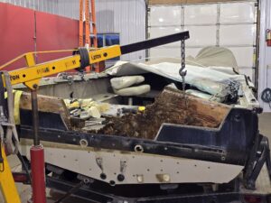 Crestliner transom replacement